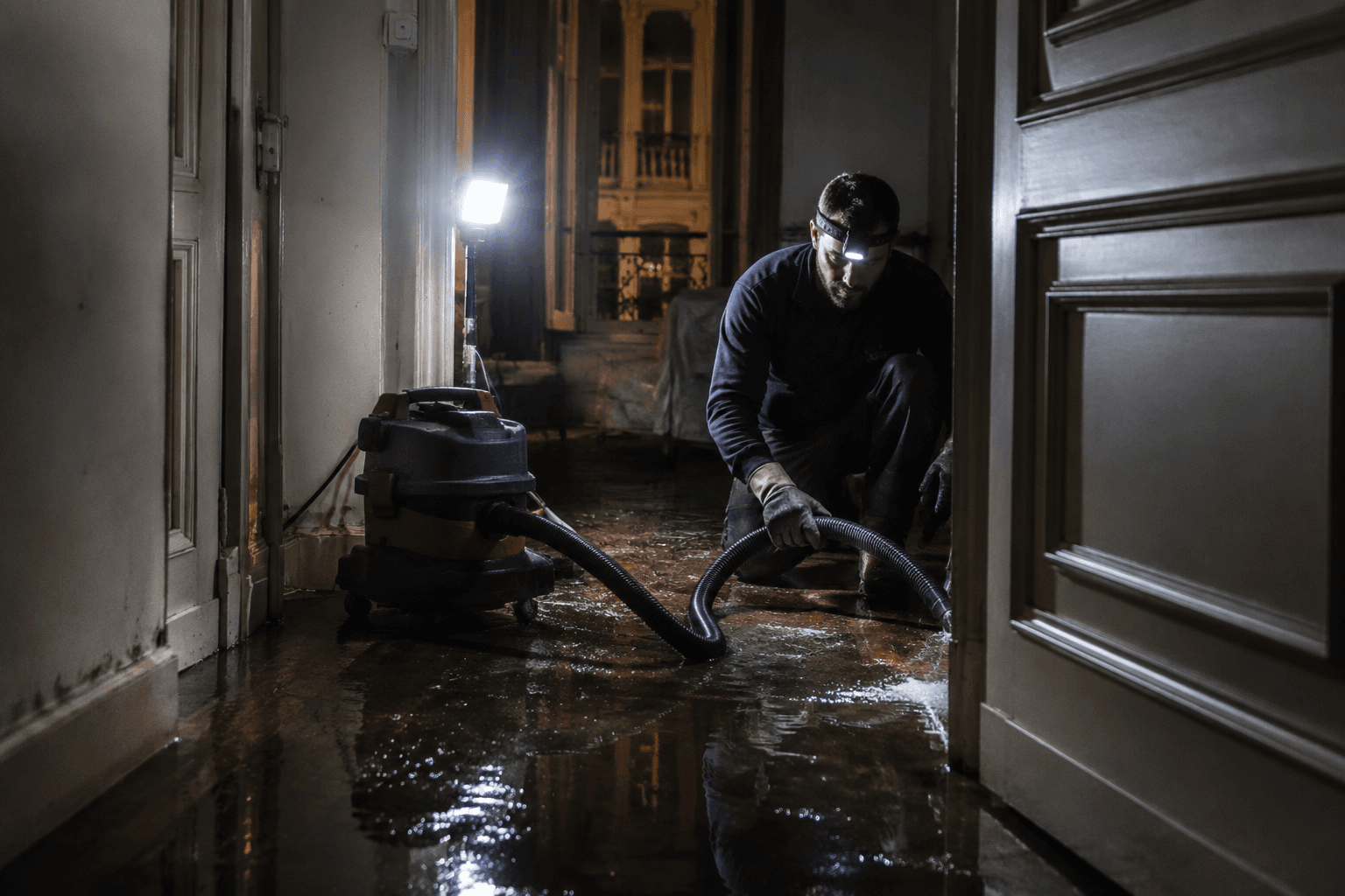 Intervention d'urgence
